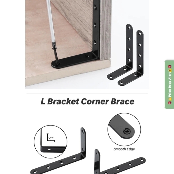 5x3 inch L angle bracket for shelves (32) - Picture 6 of 6